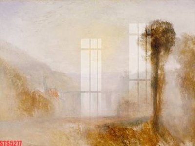 Download file Tranh sơn dầu phương tây tổng hợp STS5277 (gốc) in mica ốp bếp