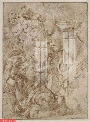 File gốc Tranh sơn dầu phương tây tổng hợp STS52994 (in lụa) họa tiết 3D