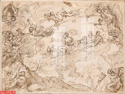 File gốc Tranh sơn dầu phương tây tổng hợp STS53183 (phong cách) cổ điển