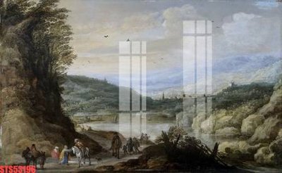 File tranh Tranh sơn dầu phương tây tổng hợp STS53196 (gốc) chủ đề thành phố