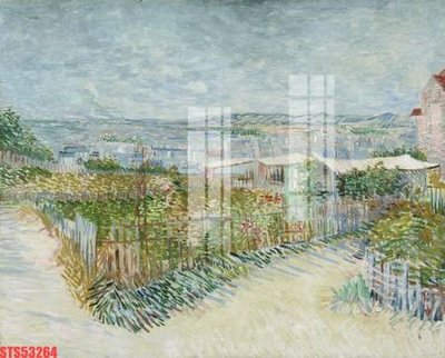 File in trần Tranh sơn dầu phương tây tổng hợp STS53264 (bản gốc) mây trời