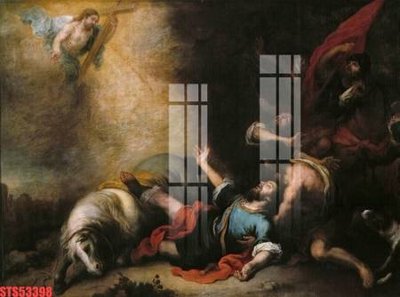 File tranh Tranh sơn dầu phương tây tổng hợp STS53398 (bản gốc) trang trí văn phòng