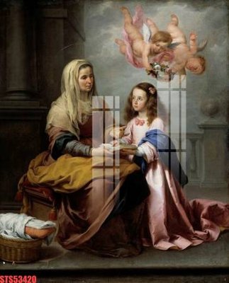 Tải file Tranh sơn dầu phương tây tổng hợp STS53420 (ảnh gốc) file AI/EPS