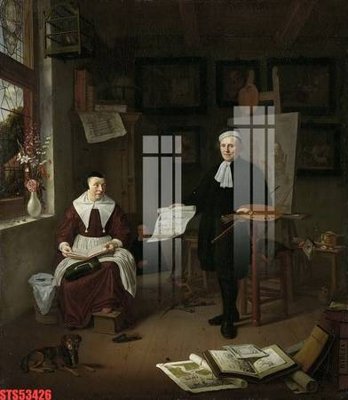 File PSD Tranh sơn dầu phương tây tổng hợp STS53426 (bản gốc) dễ dàng edit