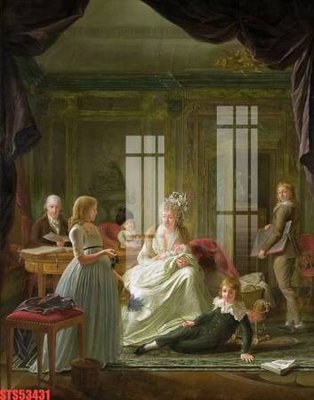 File gốc Tranh sơn dầu phương tây tổng hợp STS53431 cho in ấn và thiết kế