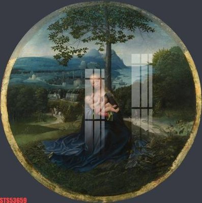 File tranh Tranh sơn dầu phương tây tổng hợp STS53659 (ảnh gốc) độ nét vượt trội