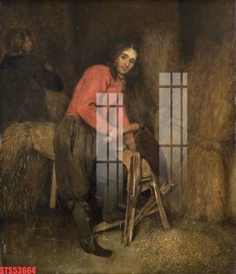 Tải file gốc in lụa Tranh sơn dầu phương tây tổng hợp STS53664 siêu nét