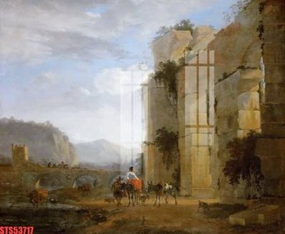 File gốc Tranh sơn dầu phương tây tổng hợp STS53717 (bản quyền) cho in ấn