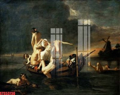 Ảnh gốc Tranh sơn dầu phương tây tổng hợp STS53730 (siêu chi tiết) để in ấn