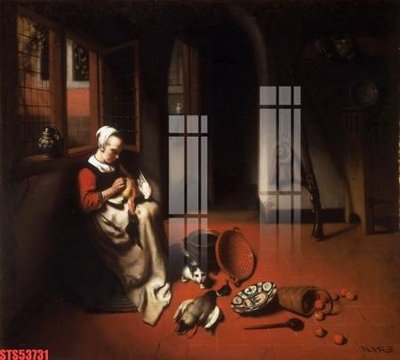 File ảnh gốc Tranh sơn dầu phương tây tổng hợp STS53731 (chuyên in mica)