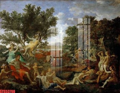 Tải file Tranh sơn dầu phương tây tổng hợp STS53798 (gốc) làm file thiết kế