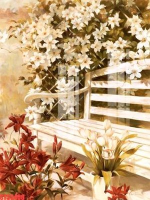 File in lụa Tranh sơn dầu phương tây tổng hợp STS5408 (phong cảnh) Tranh sơn dầu phương tây tổng hợp STS5408