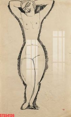 Download file gốc Tranh sơn dầu phương tây tổng hợp STS54136 (in lụa) cao cấp