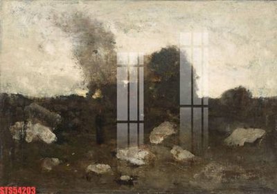 File gốc Tranh sơn dầu phương tây tổng hợp STS54203 (cho in 3D) độc đáo