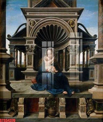 File ảnh Tranh sơn dầu phương tây tổng hợp STS54370 (gốc) in biển hiệu