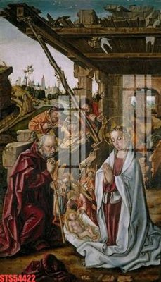 File tranh gốc in trần nhà Tranh sơn dầu phương tây tổng hợp STS54422 3D