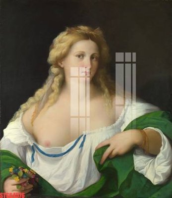 File ảnh Tranh sơn dầu phương tây tổng hợp STS54576 (gốc) in biển hiệu