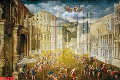 File gốc Tranh sơn dầu phương tây tổng hợp STS54729 (in lụa) cao cấp