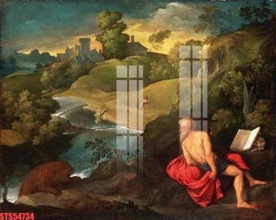 File gốc Tranh sơn dầu phương tây tổng hợp STS54734 (ảnh chi tiết) để in trần