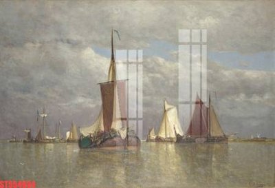 Ảnh gốc Tranh sơn dầu phương tây tổng hợp STS54934 (độ nét cao) in mica