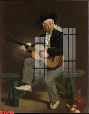 File gốc in ấn Tranh sơn dầu phương tây tổng hợp STS5495 chất lượng vượt trội