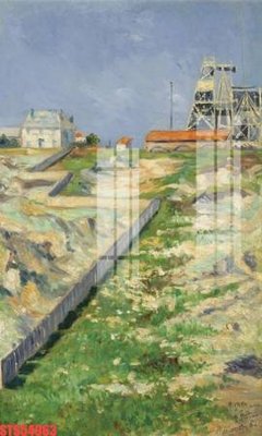 File tranh gốc in trần nhà Tranh sơn dầu phương tây tổng hợp STS54963 3D