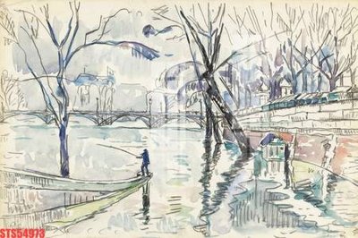 Download file Tranh sơn dầu phương tây tổng hợp STS54973 (gốc) in mica bàn thờ