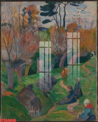 File gốc in ấn Tranh sơn dầu phương tây tổng hợp STS55048 chuẩn màu CMYK