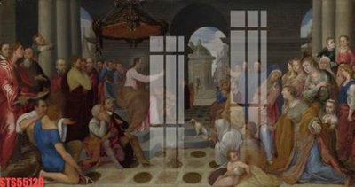 File tranh Tranh sơn dầu phương tây tổng hợp STS55128 (gốc) chủ đề trừu tượng