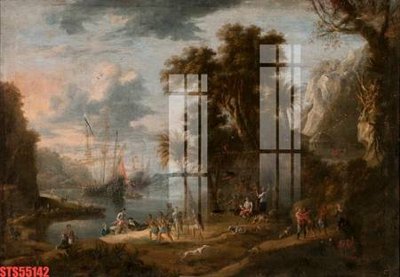 File in mica Tranh sơn dầu phương tây tổng hợp STS55142 (ảnh gốc) đẹp