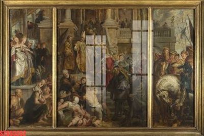 Mua file gốc Tranh sơn dầu phương tây tổng hợp STS55252 (PSD) tại Filetranh.com