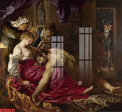 Chi tiết file ảnh Tranh sơn dầu phương tây tổng hợp STS55271 sắc nét