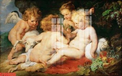 Download file Tranh sơn dầu phương tây tổng hợp STS55325 (chất lượng in ấn)