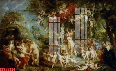 Tải file tranh Tranh sơn dầu phương tây tổng hợp STS55334 (ảnh gốc) ngay