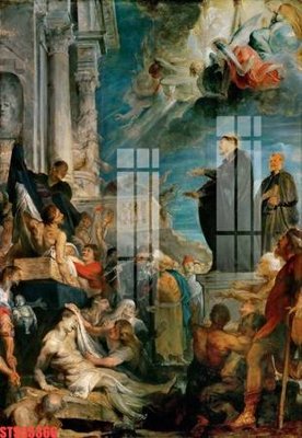 File gốc Tranh sơn dầu phương tây tổng hợp STS55366 (in lụa) hoa văn cổ điển