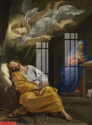 Tải file Tranh sơn dầu phương tây tổng hợp STS55444 (ảnh gốc) in tráng gương