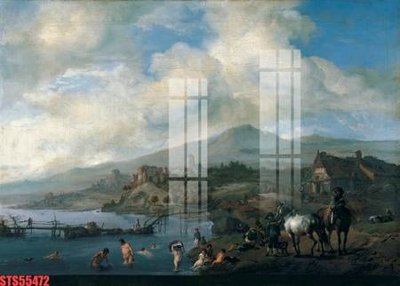 File gốc Tranh sơn dầu phương tây tổng hợp STS55472 (cho in ấn) độc quyền