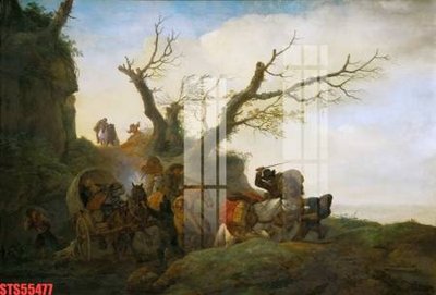 File ảnh Tranh sơn dầu phương tây tổng hợp STS55477 (gốc) dùng in Pano