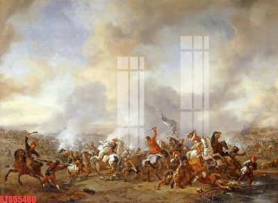 File tranh Tranh sơn dầu phương tây tổng hợp STS55480 (gốc) in trên kính