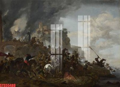 Tải file Tranh sơn dầu phương tây tổng hợp STS55488 (gốc) chủ đề phong thủy