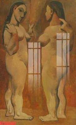 File gốc Tranh sơn dầu phương tây tổng hợp STS55537 (in mica) trang trí