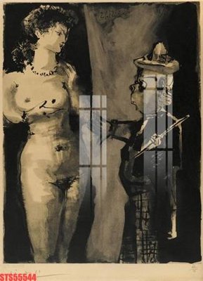 File ảnh Tranh sơn dầu phương tây tổng hợp STS55544 (gốc) in standee