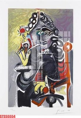 File ảnh Tranh sơn dầu phương tây tổng hợp STS55554 (gốc) in poster