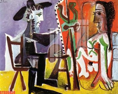 Ảnh gốc Tranh sơn dầu phương tây tổng hợp STS55624 (nét căng) in mica