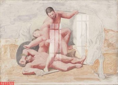 File PSD Tranh sơn dầu phương tây tổng hợp STS55772 (gốc) nhiều lớp (multi-layer)