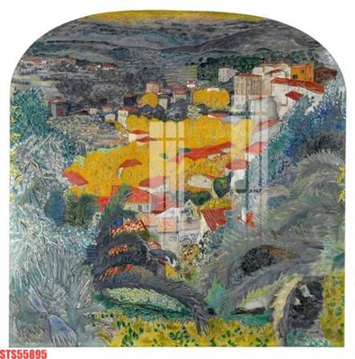 Tải file Tranh sơn dầu phương tây tổng hợp STS55895 (gốc) làm tranh treo tường