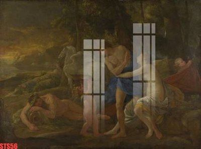 Chi tiết file ảnh Tranh sơn dầu phương tây tổng hợp STS56 sắc nét