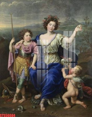 File ảnh Tranh sơn dầu phương tây tổng hợp STS56084 (gốc) cho trang trí nội thất