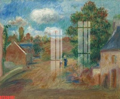 File gốc Tranh sơn dầu phương tây tổng hợp STS56197 (in tráng gương) hiện đại