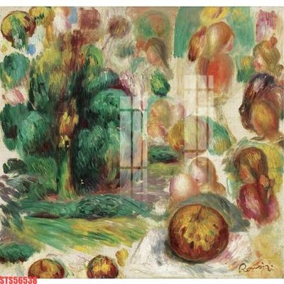 Download file Tranh sơn dầu phương tây tổng hợp STS56538 (gốc) in mica bàn thờ